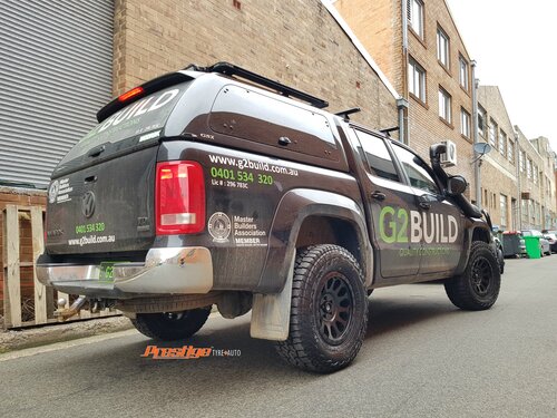 VW Amarok fitted up with 17" Fuel Vectors & 33" Falken Wildpeak AT3W Tyres image