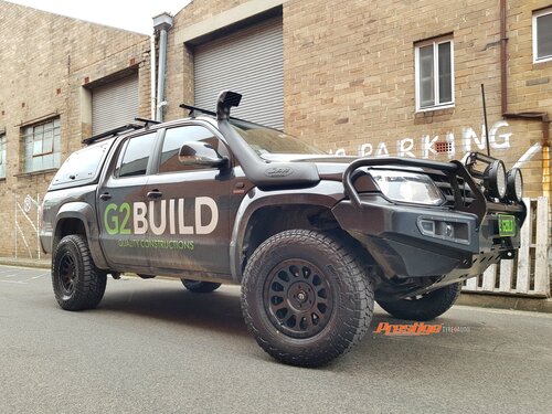 VW Amarok fitted up with 17" Fuel Vectors & 33" Falken Wildpeak AT3W Tyres