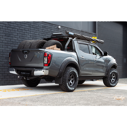 Nissan Navara fitted with 17" Fuel Block with Blackbear All Terrain 285/70R17 tyres  image