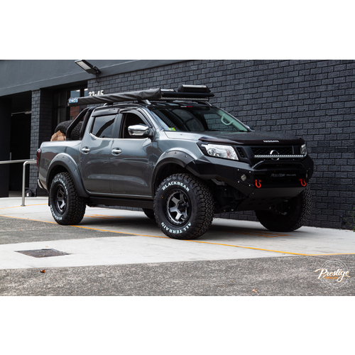 Nissan Navara fitted with 17" Fuel Block with Blackbear All Terrain 285/70R17 tyres 