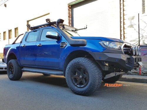 Ford Ranger decked out with 17" Fuel Ripper Wheels & Falken Wildpeak AT3W Tyres