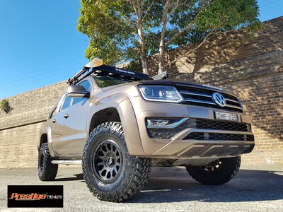 VW Amarok (4 Cylinder) fitted up with 16" Black Fuel Vector Wheels & 285 Nitto Trail Grappler Tyres 