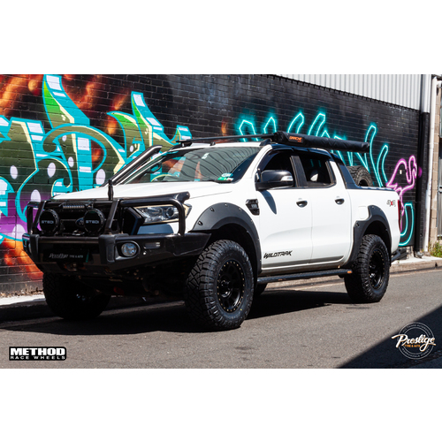 Ford Ranger fitted with 17" Method 305 & Maxxis Razr 285/70R17 
