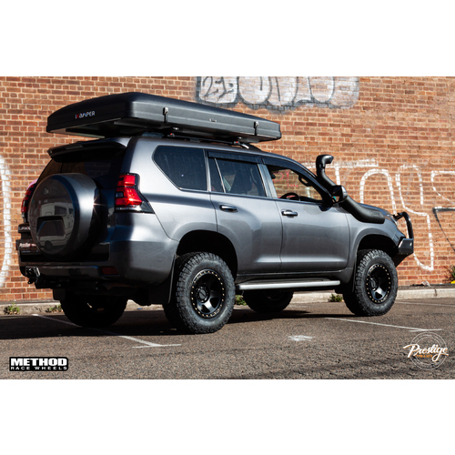 Toyota Prado fitted with 17" Method 310 Con 6 & 265/70R17 Maxxis Razr image