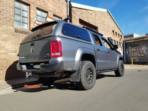 VW Amarok fitted with 17" Black Fuel Vector Wheels & 33" Nitto Ridge Grapplers image