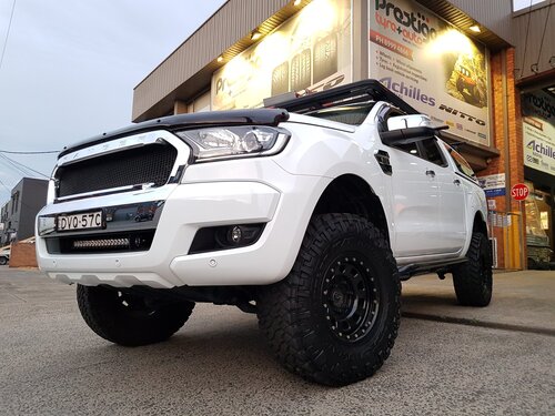 Ford Ranger fitted up with 16" King Wheels D-Locker and 33" Nitto Trail Grappler Muddies
