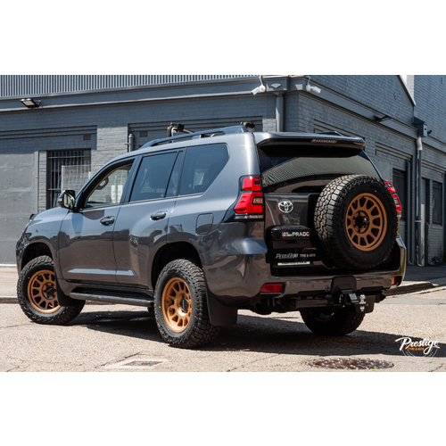 Toyota Prado 2021 fitted with 17" Method 703 & 265/65R17 Falken AT3W image