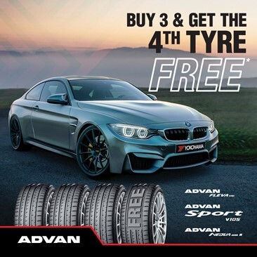 Yokohama Advan Buy 3 Get The 4th Tyre Free main image
