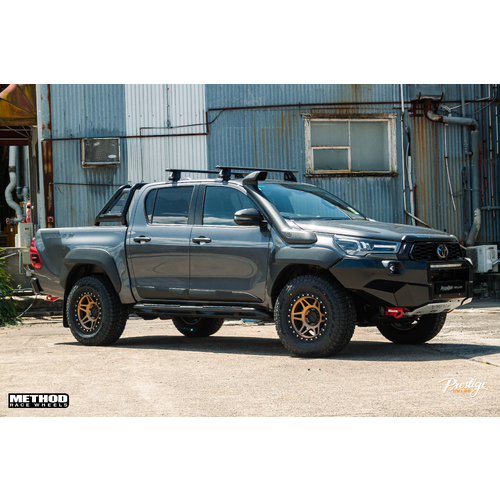 Toyota Hilux fitted with 17" Method 310 with 265/70R17 Falken AT tyres