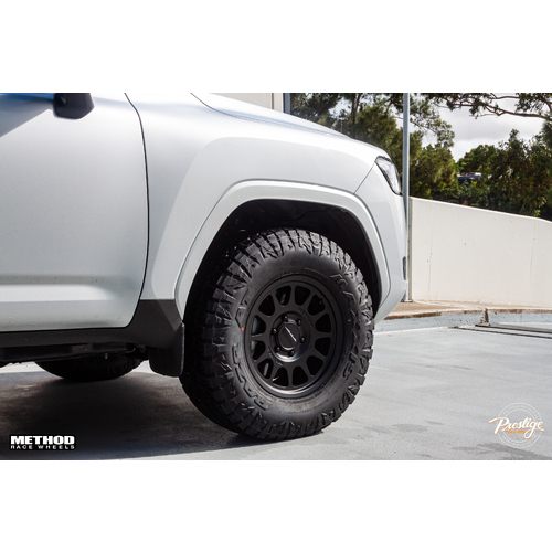 Toyota Landcruiser 300 fitted with Method 703 & 285/70R17 Maxxis Razr A/T tyre image