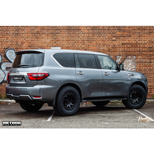 Nissan Patrol Y62 Patrol fitted with 18" Method 317 Wheels & Yokohama XAT G016 295/70R18 tyres image