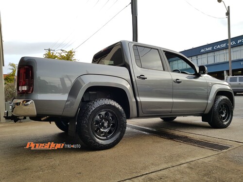 VW Amarok fitted up with 17'' Diesel Desert Wheels & 265/70r17 Monsta AT Terrain Gripper Tyres image