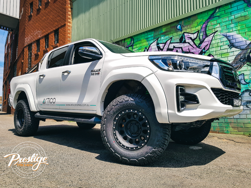Toyota Hilux N80 fitted with 17" Method 315 Wheels & Yokohama G016 X-AT Tyres main image