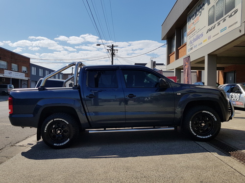 VW Amarok fitted up with 17'' Diesel Desert Wheels & 265/70r17 Monsta AT Terrain Gripper Tyres image