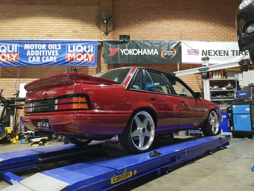 Holden VK fitted up with 20" HDT Stars Wheels & 235/30r20 Achilies 2233 Tyres  image