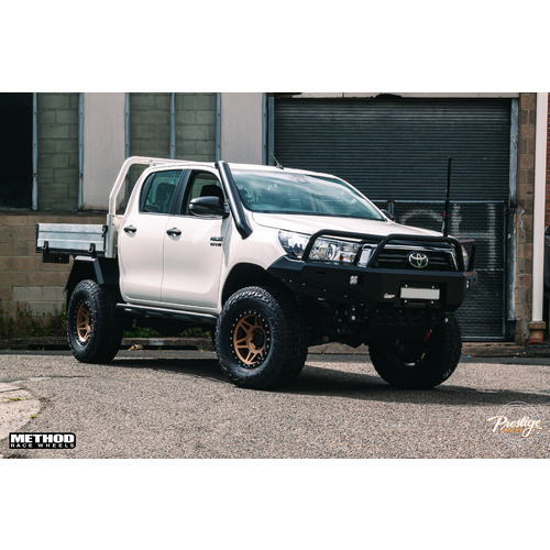 Toyota Hilux N80 fitted with 17" Method 312 & 285/70R17 Falken AT3W tyres