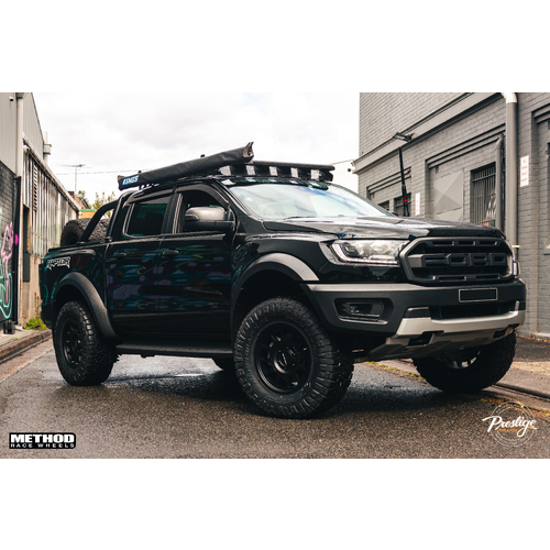 Ford Ranger Raptor fitted with 17" Method 703 with 33x12.5R17 Nitto Ridge Grappler