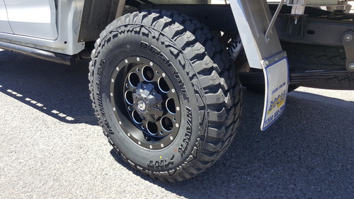 Isuzu DMAX fitted up with 16" Fuel Revolver Wheels & 265/75r16 Achilles Desert Hawk XMT Tyres image