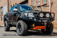 Toyota Hilux N70 Fitted with Fox 3" Lift Kit, Method 17" MR312 Matte Black & BFG 33" Mud Terrain Tyres 