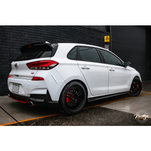 Hyundai i30N fitted with Enkei RPF1 & 225/40R18 Pirelli PZERO tyres