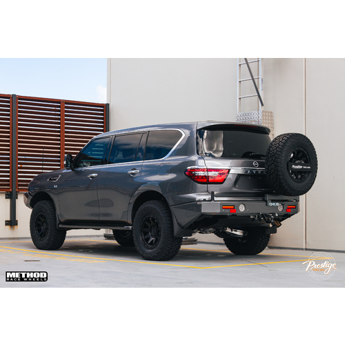 Nissan Patrol Y62 Patrol fitted with 18" Method 317 Wheels & Yokohama G016 XAT 295/70R18 tyres image