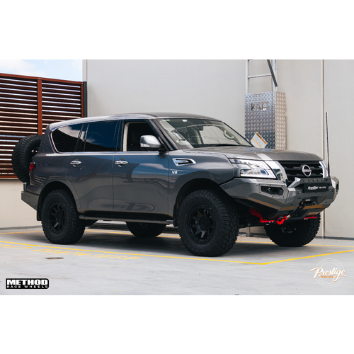Nissan Patrol Y62 Patrol fitted with 18" Method 317 Wheels & Yokohama G016 XAT 295/70R18 tyres